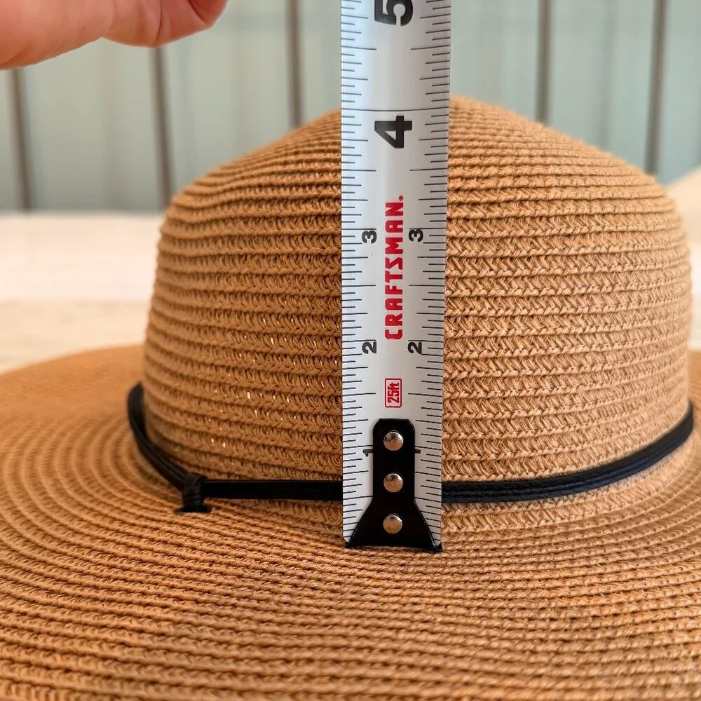 Columbia Women's Gobal Adventure Packable Straw Hat | Size M | UPF 30 | NWOT - Picture 5 of 13